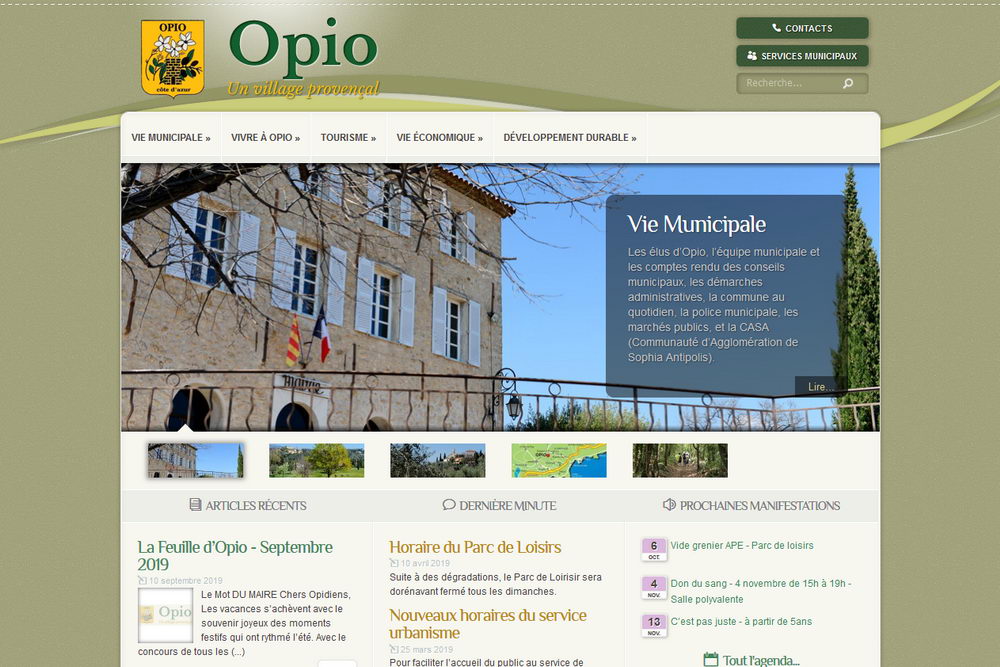 Mairie d’Opio